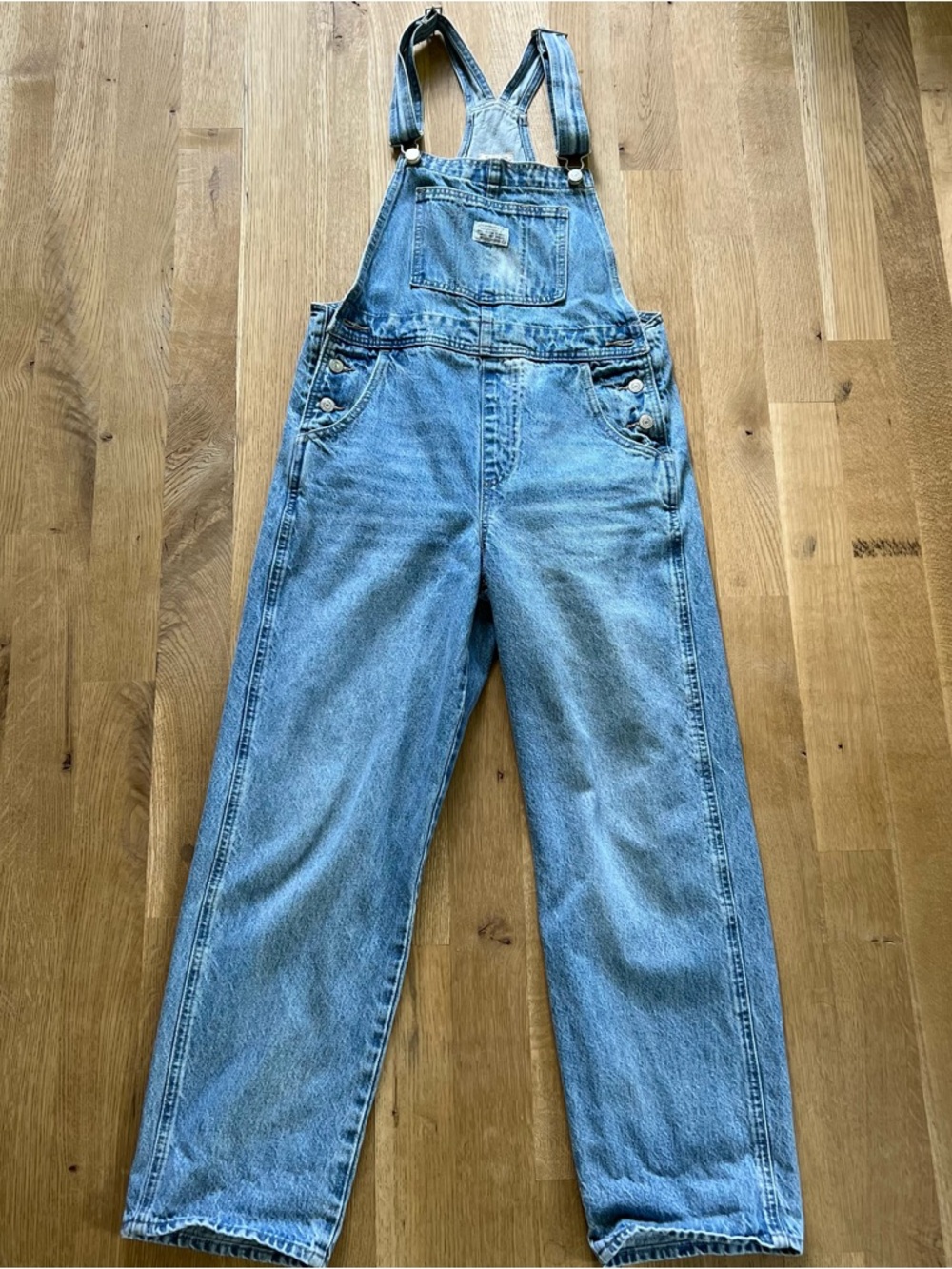 Levi's Light Blue Denim Overalls